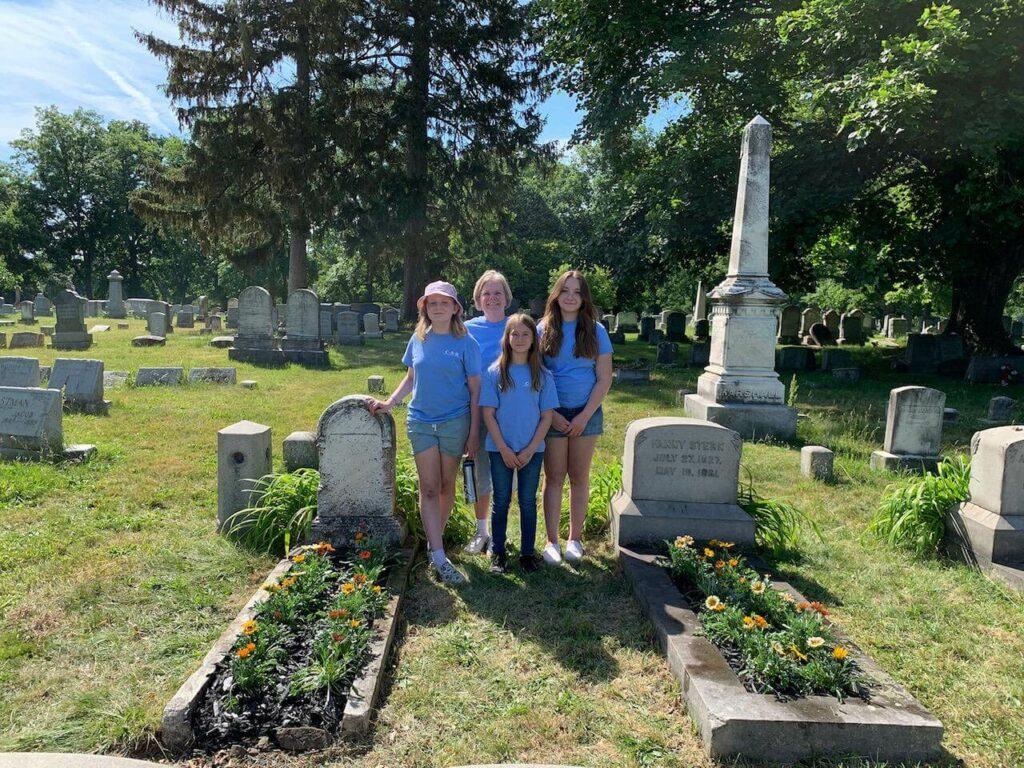 CAR Girls Adopt Cradle Graves – Our Youngest Gardeners!