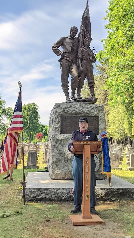 Mount Hope Cemetery Rochester NY Memorial Day Ceremony