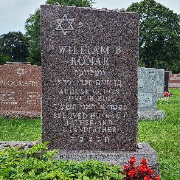 William Konar Holocaust Archive Mount Hope Cemetery