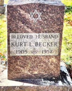 Kurt Becker Holocaust Survivor