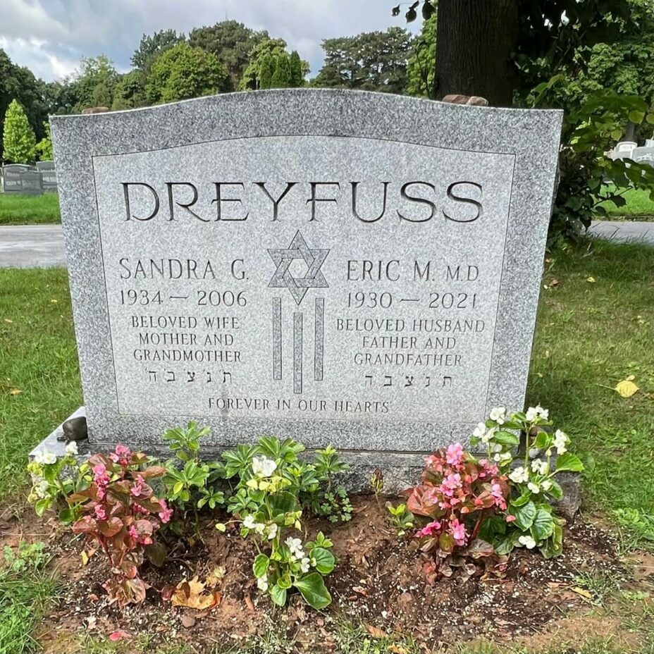 Dr. Eric M. Dreyfuss - Mount Hope Cemetery Holocaust Archive