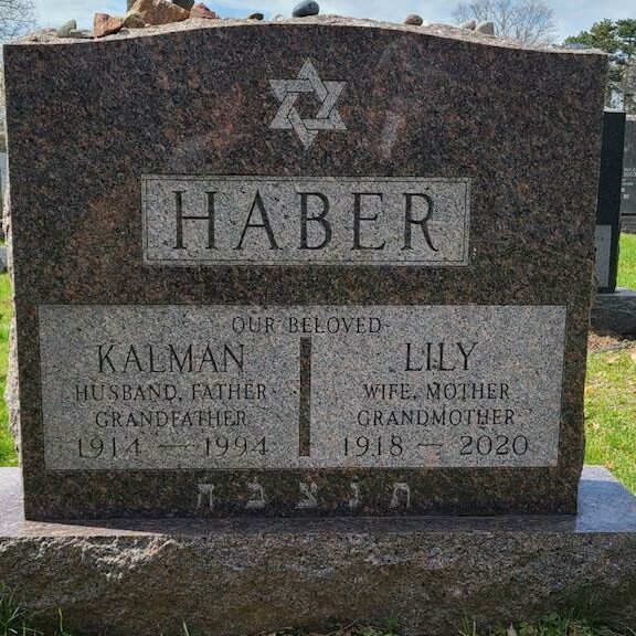 Haber Mount Hope Cemetery Holocaust Archive