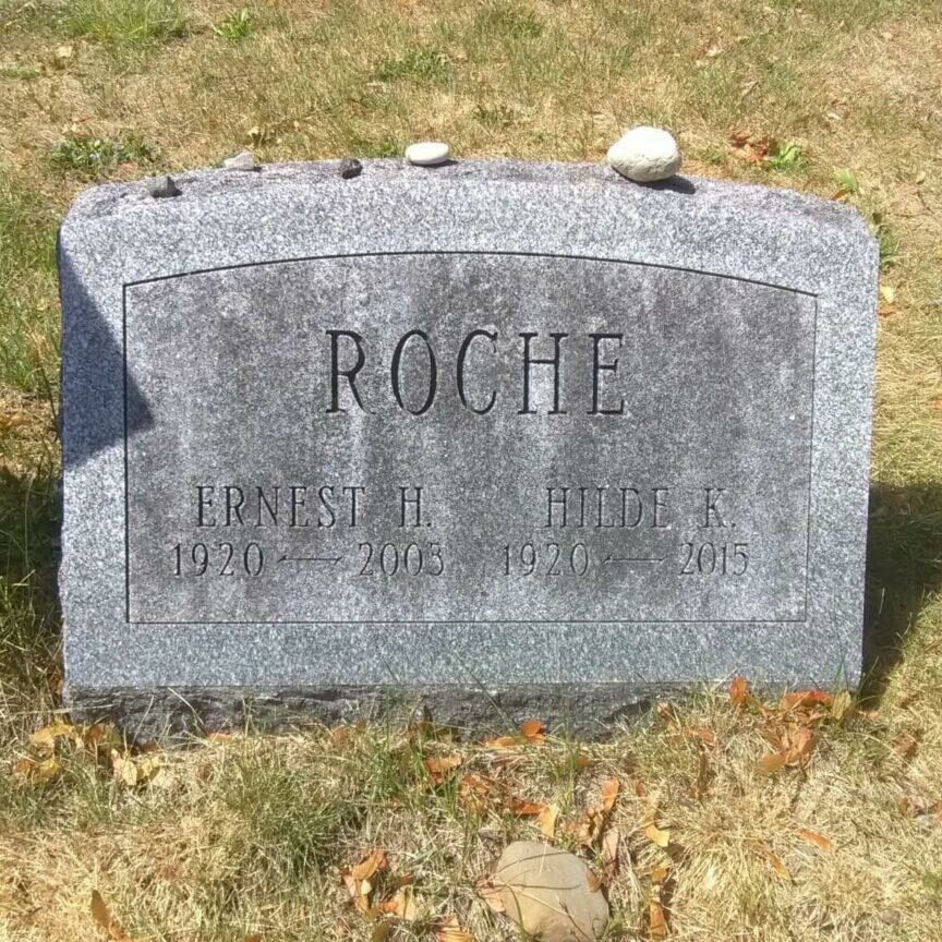 Hilde and Ernest Roche Mount Hope Cemetery Holocaust Archive
