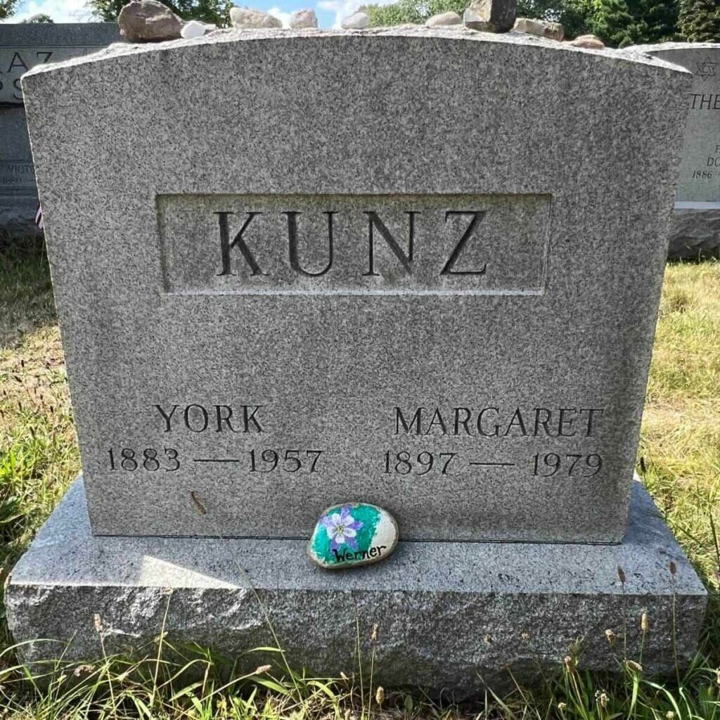 York and Margaret Kunz - Mount Hope Cemetery Holocaust Archive