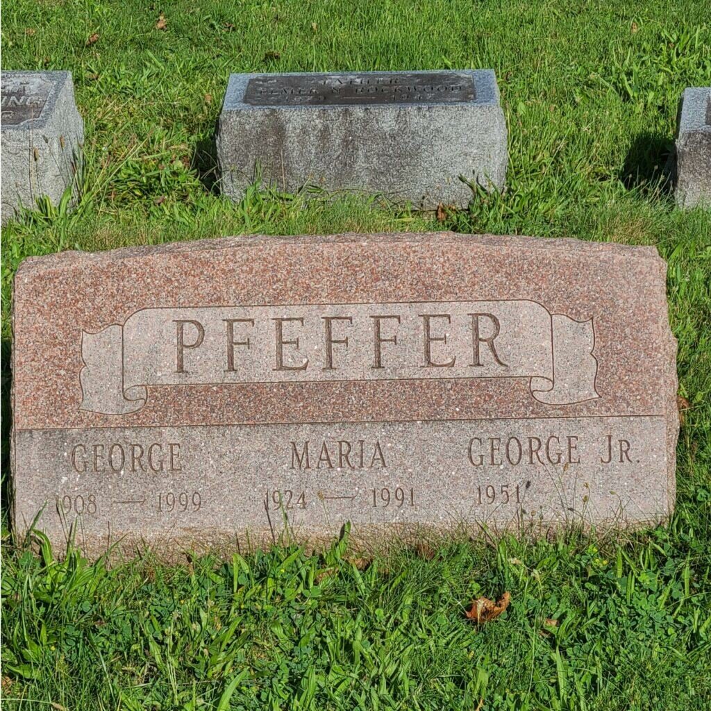 Pfeffer Mount Hope Cemetery Holocaust Archive