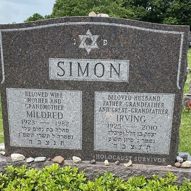 Simon - Mount Hope Cemetery-Holocaust Archive
